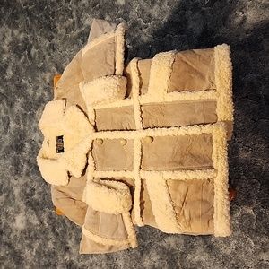 Vintage Leather/fur coat